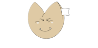 a cartoon of a bunny with a smile on his face